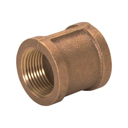 ANDERSON METALS Coupling Brass Ipt 1/2 X 1/4 738119-0804